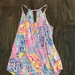 Lilly Pulitzer Floral Tank Top